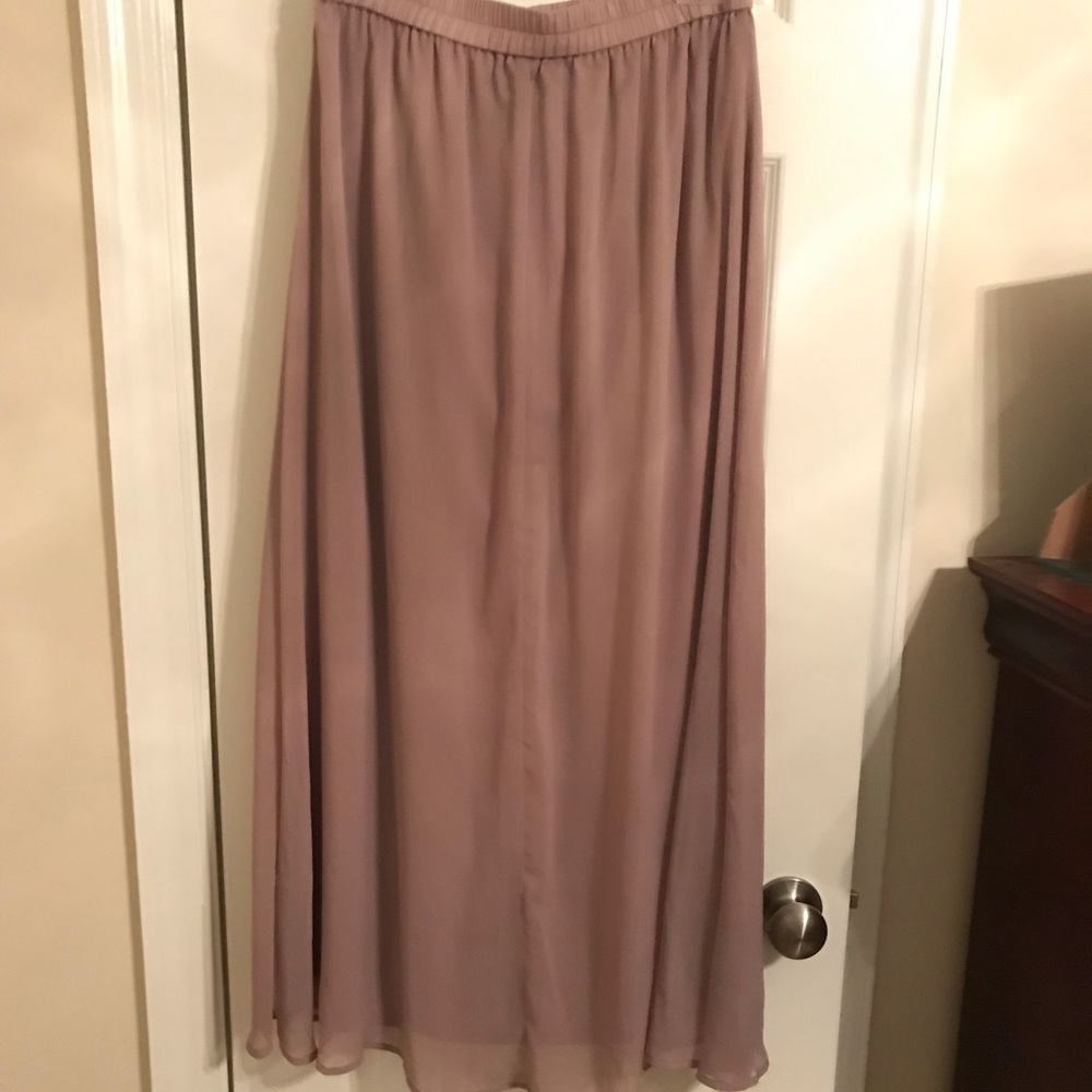 Old navy taupe maxi skirt